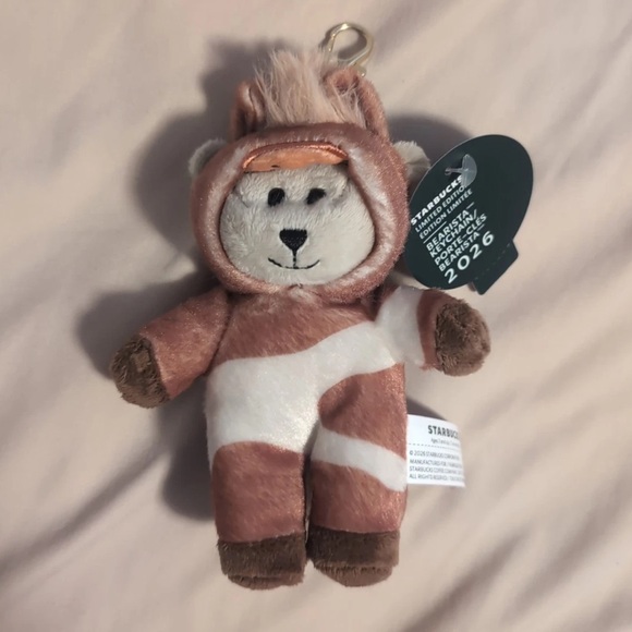 Starbucks 2026 Year of the Horse Plush and Keychain - Picture 2 of 4